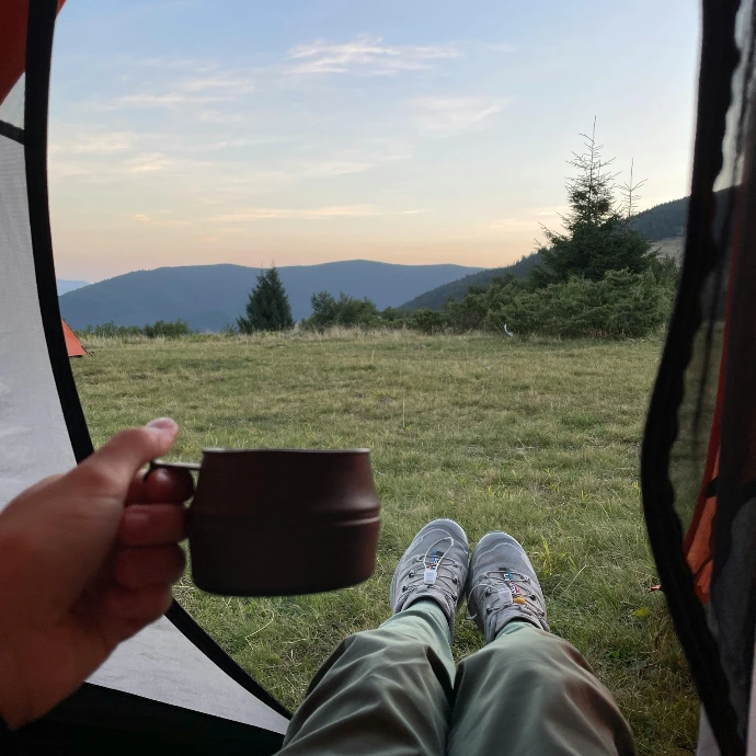 Réveil en pleine nature